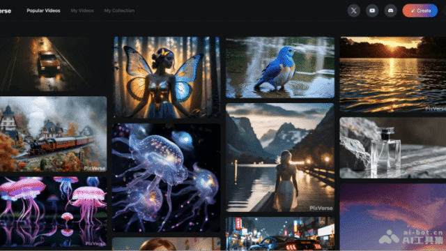 PixVerse – Công cụ tạo video AI miễn phí chất lượng cao.