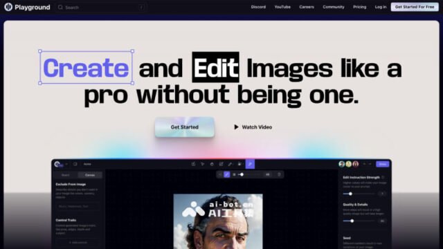 Playground AI – Công cụ vẽ và chỉnh sửa ảnh AI, mỗi ngày có thể miễn phí tạo ra 500 bức ảnh.